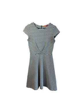AVA {Anthro} Textured Cap Sleeve Dress